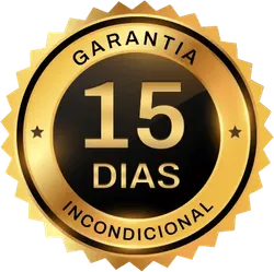 Selo de garantia de 15 dias